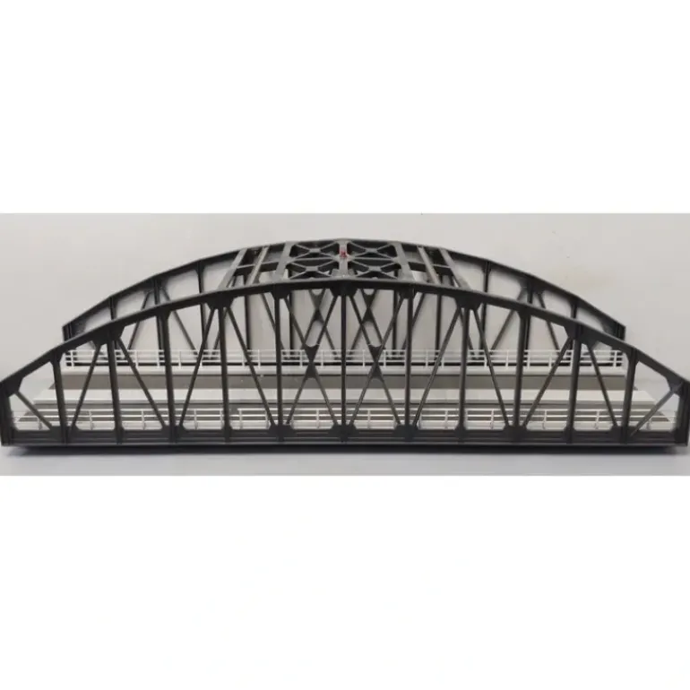 MTH 40-1111 O 2-Track Black Steel Arch Bridge EX - Model Train Junction: Quality Parts and Art Supplies