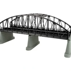 MTH 40-1111 O 2-Track Black Steel Arch Bridge - Model Train Junction: Quality Parts and Art Supplies