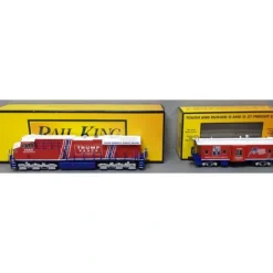 MTH 30-20799-1 O Trump/Pence Imperial Diesel Engine & Caboose Set w/ PS3 NIB - Model Train Junction: Quality Parts and Art Supplies