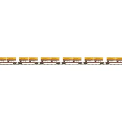MTH 20-90391 O Union Pacific Flat Car w/2 PUP Trailers Set (Set of 6) - Model Train Junction: Quality Parts and Art Supplies