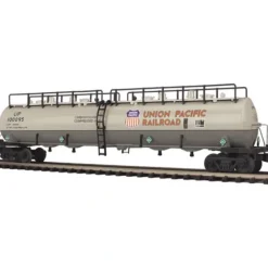 MTH 20-96205 O Union Pacific 20K Gallon 4-Compartment Tank Car - Model Train Junction: Quality Parts and Art Supplies