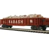 MTH 20-98196 O Wabash Gondola w/Wheel Scrap Load #11382 - Model Train Junction: Quality Parts and Art Supplies