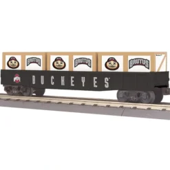 MTH 30-72023 Ohio State Gondola Car w/Crates - Model Train Junction: Quality Parts and Art Supplies