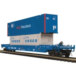 MTH 20-95082 Pacer Stacktrain Husky Stack Car #9035 - Model Train Junction: Quality Parts and Art Supplies