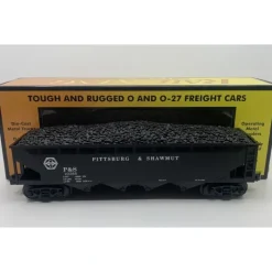 MTH 30-75285 Pittsburg & Shawmut 4-Bay Hopper Car - Model Train Junction: Quality Parts and Art Supplies