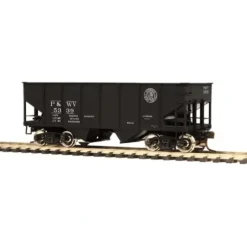 MTH 81-97011 Pittsburgh & West Virginia HO USRA 55-Ton Steel Twin Hopper Car - Model Train Junction: Quality Parts and Art Supplies