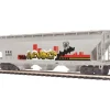 MTH 20-97699 PRR 3-Bay Centerflow Hopper w/Grafitti - Model Train Junction: Quality Parts and Art Supplies