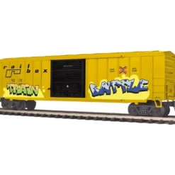 MTH 20-93490 Railbox 50' Boxcar - Model Train Junction: Quality Parts and Art Supplies