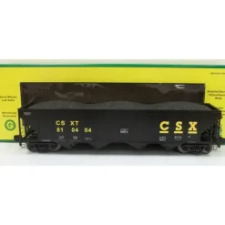 MTH 70-75003 RailKing G Scale CSX 4-Bay Hopper #810404 (Metal Wheels) - Model Train Junction: Quality Parts and Art Supplies