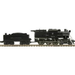 MTH 20-3359-1 Reading 4-6-0 Camelback w/PS2 (Hi-Rail Wheels) #654 - Model Train Junction: Quality Parts and Art Supplies