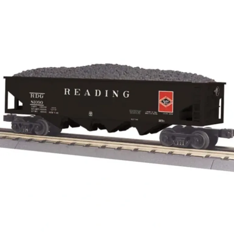 MTH 30-75342 Reading 4-Bay Hopper Car - Model Train Junction: Quality Parts and Art Supplies