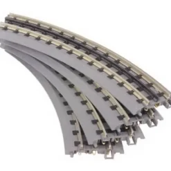 MTH 40-1002-4 RealTrax - O-31 Curved Section 4-Piece Blister Card - Model Train Junction: Quality Parts and Art Supplies