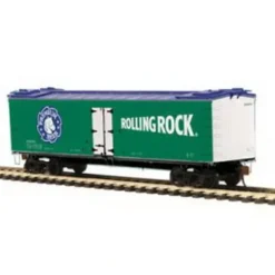MTH 81-94001 Rolling Rock HO Scale R-40-2 Woodside Reefer - Model Train Junction: Quality Parts and Art Supplies