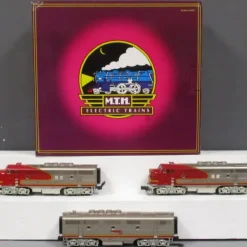 MTH 20-2923-1 Santa Fe F-3 ABA Diesel Engine Set w/PS 2.0 #16L/16C/16A - Model Train Junction: Quality Parts and Art Supplies