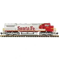 MTH 70-2074-1 Santa Fe G Scale Dash-8 Diesel (6-Wheel Truck) w/PS2 - Model Train Junction: Quality Parts and Art Supplies