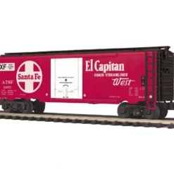MTH 20-94231 Santa Fe Operating Reefer Car - Model Train Junction: Quality Parts and Art Supplies