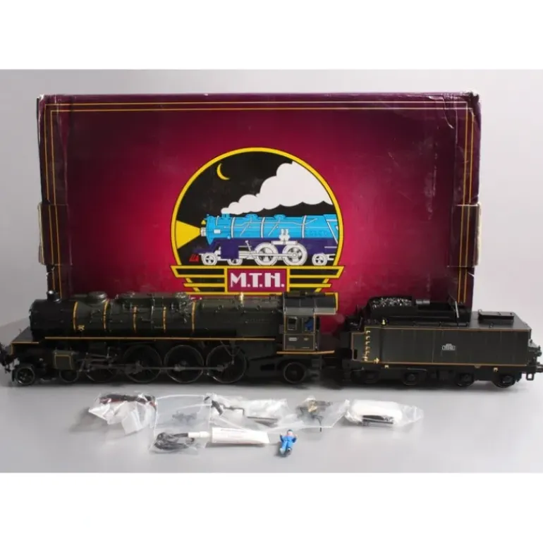 MTH 20-3404-1 SCNF EST Era II 241A Steam Engine w/PS2 (Hi-Rail Wheels) #241-A-4 - Model Train Junction: Quality Parts and Art Supplies