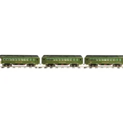 MTH 11-40009 Std. Gauge Two-Tone Green Tinplate State Set (Set of 3) - Model Train Junction: Quality Parts and Art Supplies