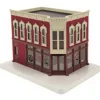 MTH 30-90342 2-Story Daily Grind Coffee Corner Building w/Blinking Sign - Model Train Junction: Quality Parts and Art Supplies