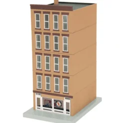 MTH 30-90125 5-Story Normandy Hotel w/Blinking Sign - Model Train Junction: Quality Parts and Art Supplies