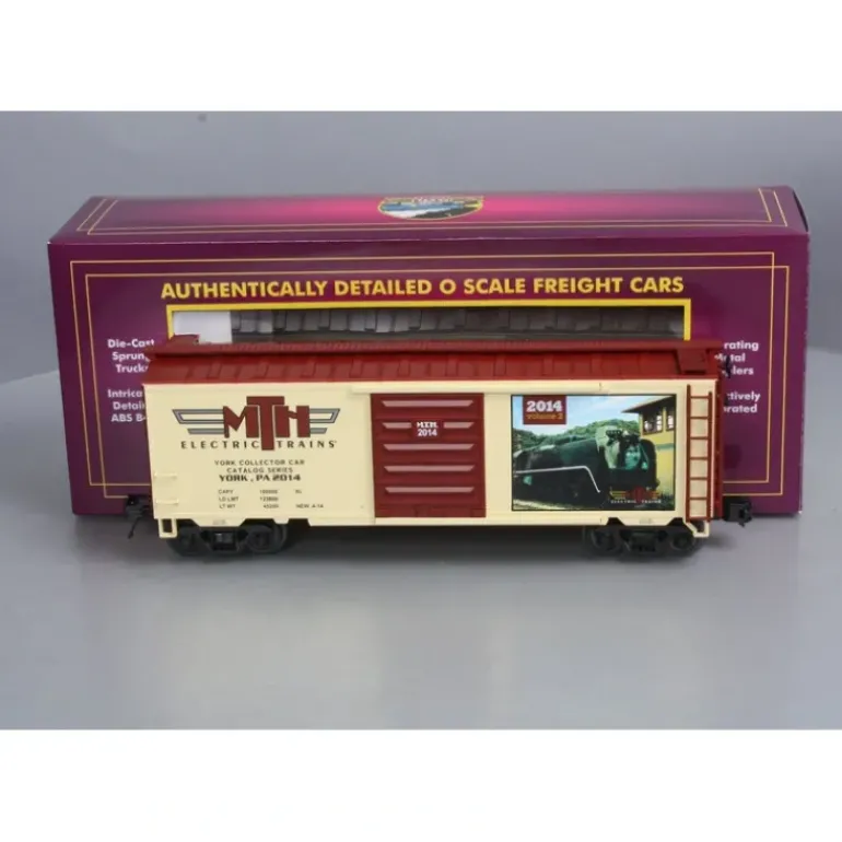 MTH 20-93626 TCA Spring York 2014 40' Boxcar LN/Box - Model Train Junction: Quality Parts and Art Supplies