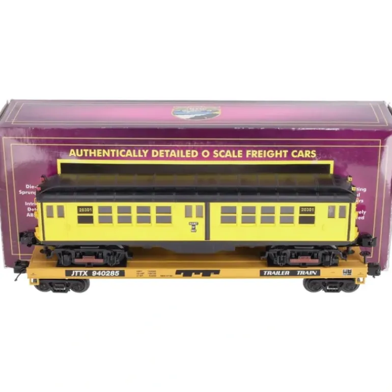 MTH 20-98590 TTX Flat Car w/LoV Subway Car - Model Train Junction: Quality Parts and Art Supplies