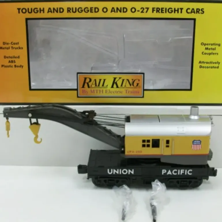 MTH 30-79243 Union Pacific Crane Car - Model Train Junction: Quality Parts and Art Supplies