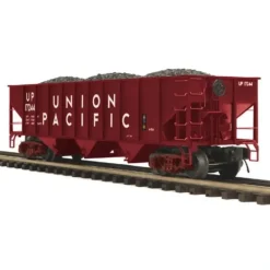 MTH 20-97704 Union Pacific 70-ton 3-Bay Hopper Car - Model Train Junction: Quality Parts and Art Supplies