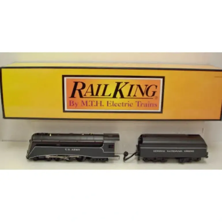 MTH 30-1459-1 US Army 4-6-4 Commodore Vanderbilt Hudson Steam Loco w/PS2.0 - Model Train Junction: Quality Parts and Art Supplies