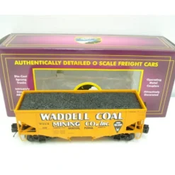 MTH 20-97232 Waddel Coal (#102) 2-Bay Fish Belly Hopper w/ Load - Model Train Junction: Quality Parts and Art Supplies