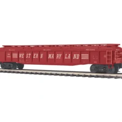 MTH 20-98782 Western Maryland Gondola Car w/Cover #54942 - Model Train Junction: Quality Parts and Art Supplies