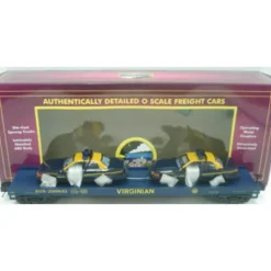 MTH 20-98548 WV Flat Car with 2 Ford Police Cars - Model Train Junction: Quality Parts and Art Supplies