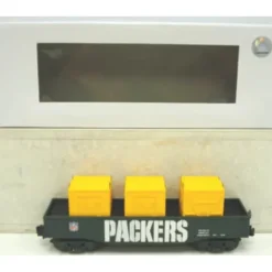 MTH 30-4130A NFL Green Bay Packers Gondola Containers - Model Train Junction: Quality Parts and Art Supplies