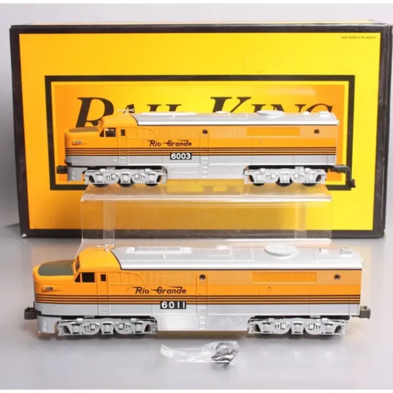 MTH 30-2126-1O Gauge D.R.G. Alco PA AA Diesel Engine Set w/PS1 #6003/6011 EX/Box - Model Train Junction: Quality Parts and Art Supplies