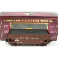 MTH 20-97210O Gauge Lehigh Valley 2-Bay Fish Belly Hopper Car #25478 - Model Train Junction: Quality Parts and Art Supplies