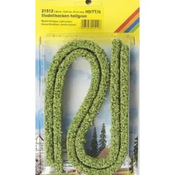 Noch 21512 Light Green 15mm x 8mm Hedges (2) - Model Train Junction: Quality Parts and Art Supplies
