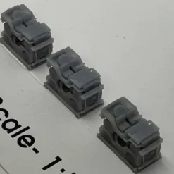 Phoenix Precision Models 30633 N Double Stacked Jeep Flatcar Load (Pack of 3) - Model Train Junction: Quality Parts and Art Supplies