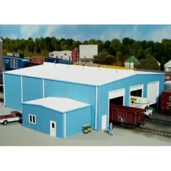 Pikestuff 541-0015 HO The Shops Building Kit - Model Train Junction: Quality Parts and Art Supplies