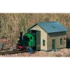 Piko 62044 G Red River Locomotive Shed Building Kit - Model Train Junction: Quality Parts and Art Supplies