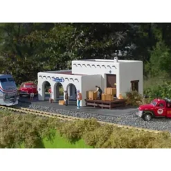 Piko 62105 G Santa Fe Station Building Kit - Model Train Junction: Quality Parts and Art Supplies