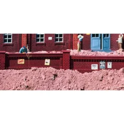 Piko 62288 G Scale Brick Factory Walls - Model Train Junction: Quality Parts and Art Supplies