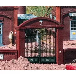 Piko 62289 G Scale Factory Gate - Model Train Junction: Quality Parts and Art Supplies