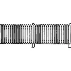 Plastruct 90460 HO 41/64" x 20" x 23/64" Picket Fence - Model Train Junction: Quality Parts and Art Supplies