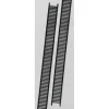 Plastruct 90494 3/32" x 6-7/8" x 19/32" Vertical Railing (Pack of 2) - Model Train Junction: Quality Parts and Art Supplies