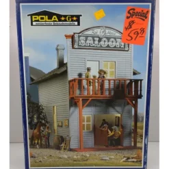 Pola 1802 G Scale Red Horse Saloon Kit - Model Train Junction: Quality Parts and Art Supplies