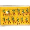 Preiser 0615 HO Marching Band Figures (Set of 12) - Model Train Junction: Quality Parts and Art Supplies