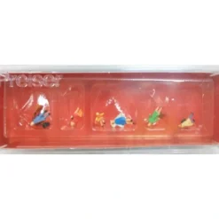 Preiser 88519 Z Krause Family Travel Figures (Set of 6) - Model Train Junction: Quality Parts and Art Supplies