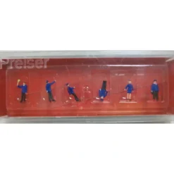 Preiser 88510 Z Scale Railway Personnel Figures (Set of 6) - Model Train Junction: Quality Parts and Art Supplies