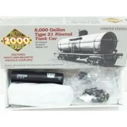 Proto 2000 8366 HO APOX 8,000 Gallon Type 21 Riveted Tank Car Kit - Model Train Junction: Quality Parts and Art Supplies