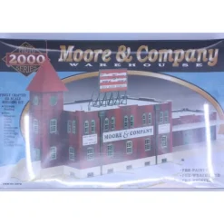 Proto 2000 1372 HO Moore & Company Warehouse Building Kit - Model Train Junction: Quality Parts and Art Supplies